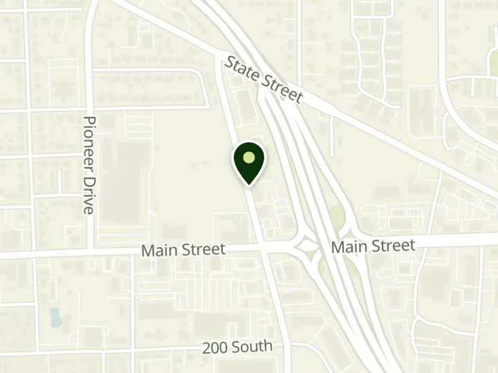 Map of the streets around Alpine Credit Union, Lehi, at 120 N 850 E, Lehi, UT 84043