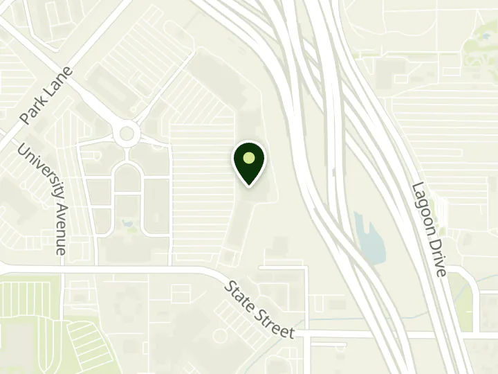 Map of the streets around America First Credit Union, Farmington Harmons, at 200 N Station Pkwy, Farmington, UT 84025