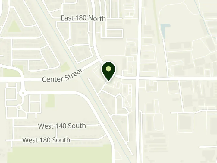 Map of the streets around America First Credit Union, Vineyard, at 758 E Mill Rd, Vineyard, UT 84059