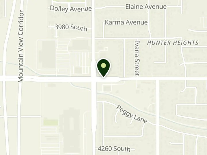 Map of the streets around America First Credit Union, West Valley 4100, at 5568 W 4100 S, West Valley City, UT 84120