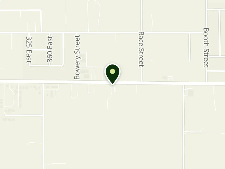 Map of the streets around American United Federal Credit Union, Grantsville Branch, at 458 E Main St, Grantsville, UT 84029