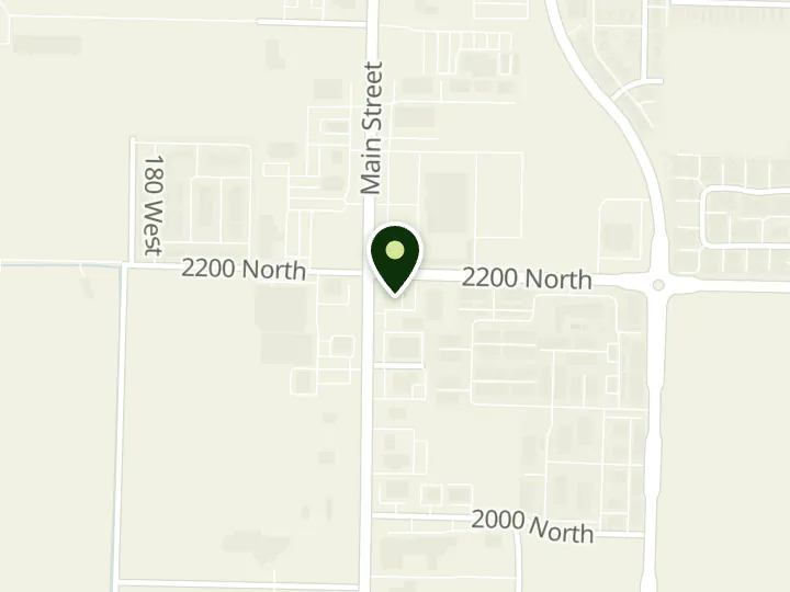 Map of the streets around Altabank, North Logan, at 2190 N Main St, North Logan, UT 84341