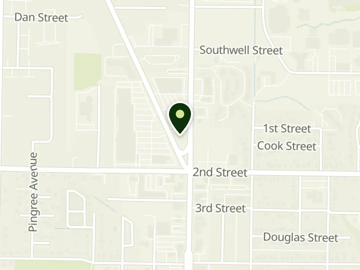 Map of the streets around Bank of Utah, Ogden - Ben Lomond, at 115 N Washington Blvd, Ogden, UT 84404