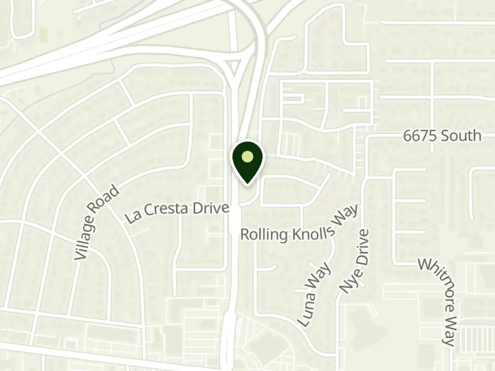 Map of the streets around BMO, Cottonwood Heights - 2011 E. Blackstone Rd., at 2011 E Blackstone Rd, Salt Lake City, UT 84121