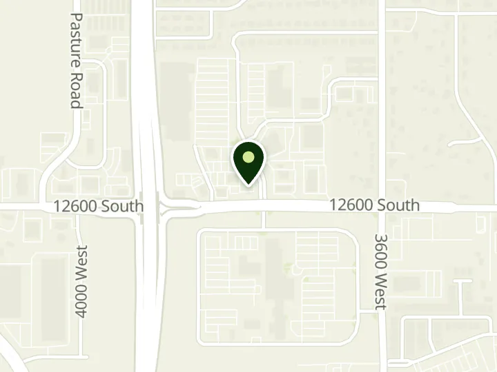 Map of the streets around BMO, Riverton (South Valley) - 12572 S. Creek Meadow Rd., at 12572 S Creek Meadow Rd, Riverton, UT 84065