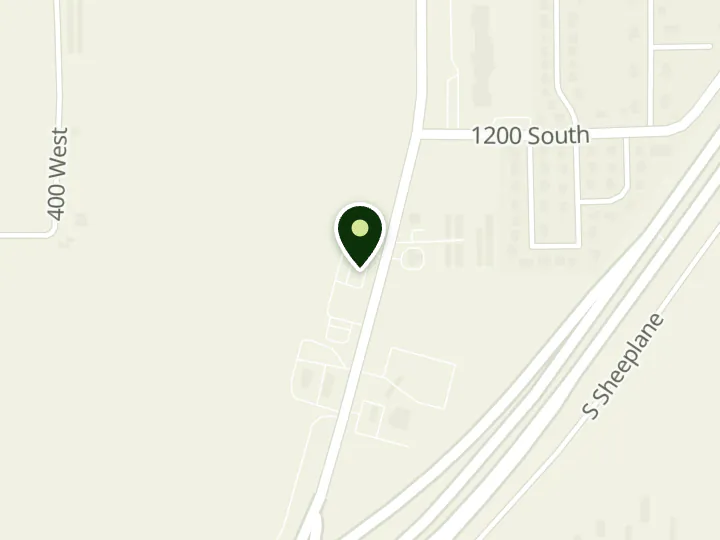 Map of the streets around Central Bank, Nephi, at 1508 S Main St, Nephi, UT 84648
