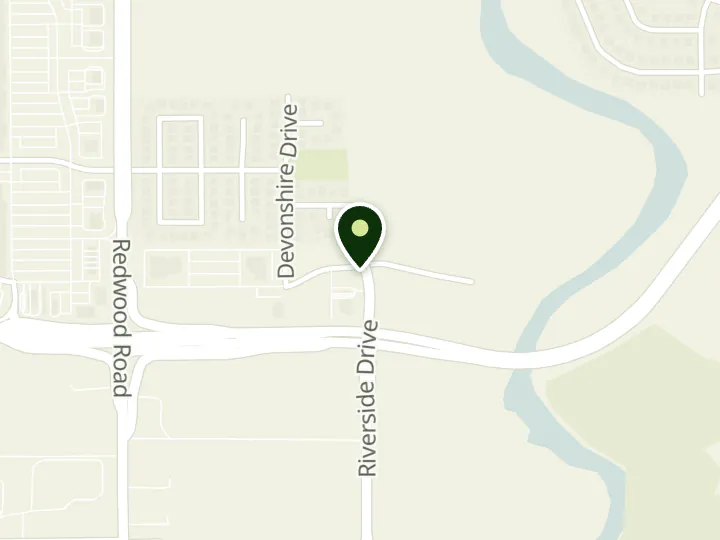 Map of the streets around Central Bank, Saratoga Springs, at 207 E. Thrive Drive, Saratoga Springs, UT 84045