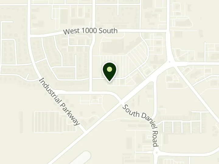 Map of the streets around Chase, Heber, at 1225 S 300 W, Heber City, UT 84032