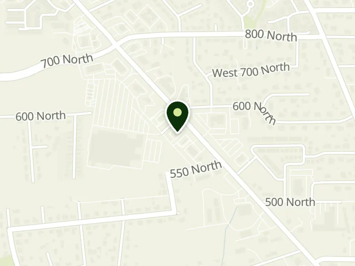 Map of the streets around Chase, Lindon, at 579 N State St, Lindon, UT 84042