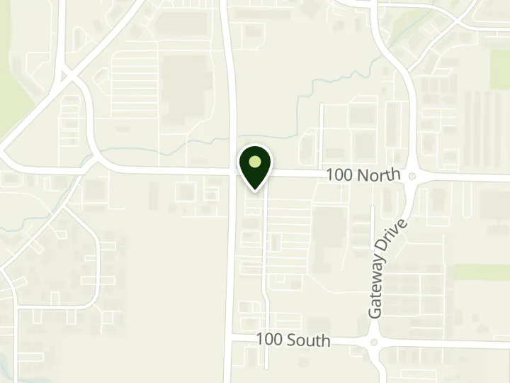 Map of the streets around Chase, Providence Town Center, at 84 N Highway 165, Providence, UT 84332