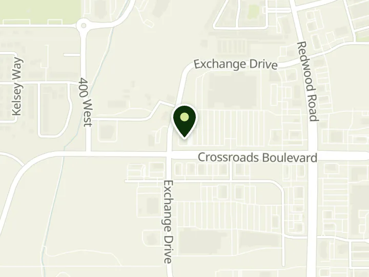 Map of the streets around Chase, Saratoga Springs, at 1412 N Exchange Dr, Saratoga Springs, UT 84045