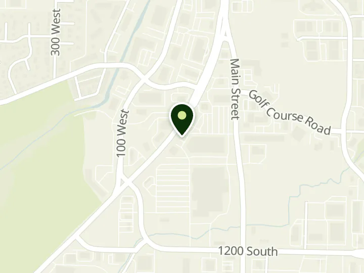 Map of the streets around D.L. Evans Bank, Logan, at 944 S Highway 89, Logan, UT 84321