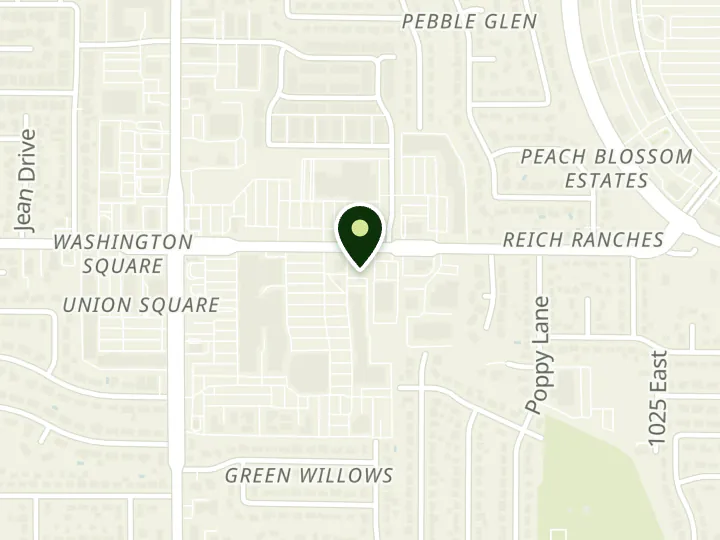 Map of the streets around FinWise Bank, Sandy branch, at 820 E 9400 S, Sandy, UT 84094
