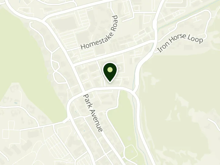Map of the streets around Grand Valley Bank, Park City Branch, at 1225 Deer Valley Dr, Park City, UT 84060
