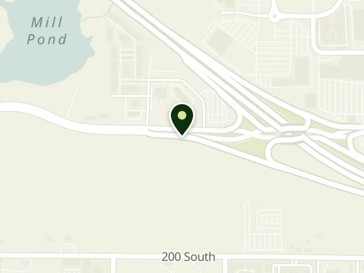 Map of the streets around KeyBank, American Fork, at 717 W Main St, American Fork, UT 84003