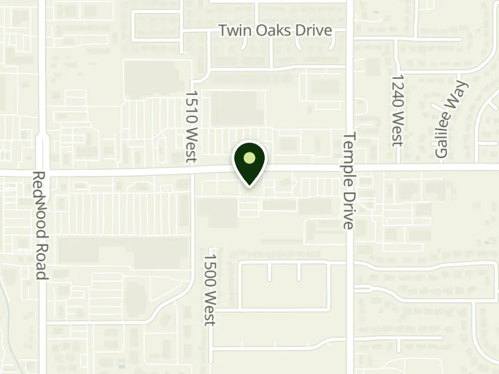 Map of the streets around KeyBank, West Jordan, at 1435 W 9000 S, West Jordan, UT 84088