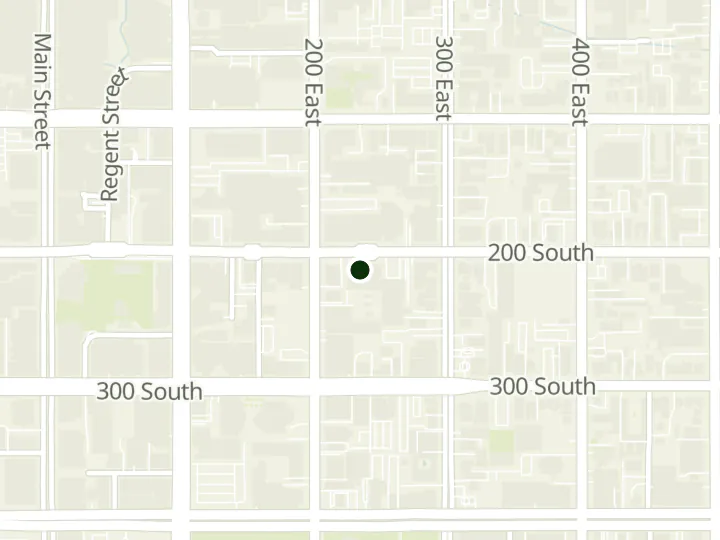 Map of Stride Bank's 1 branch in Utah
