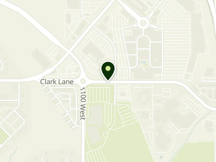 Map of the streets around U.S. Bank, Station Park Branch, at 1004 W Clark Ln, Farmington, UT 84025