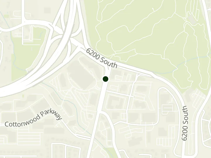 Map of Beckstrand and Associates Credit Union's 1 branch in Utah