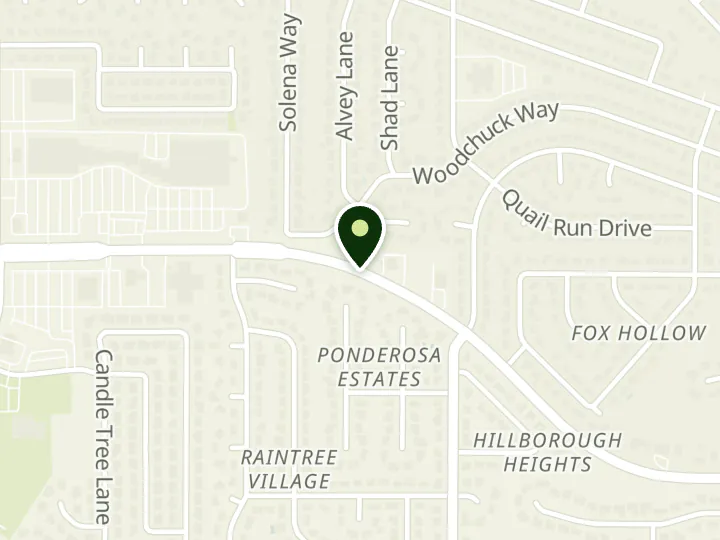 Map of the streets around Canyon View Credit Union, Sandy, at 2275 E 9400 S, Sandy, UT 84093