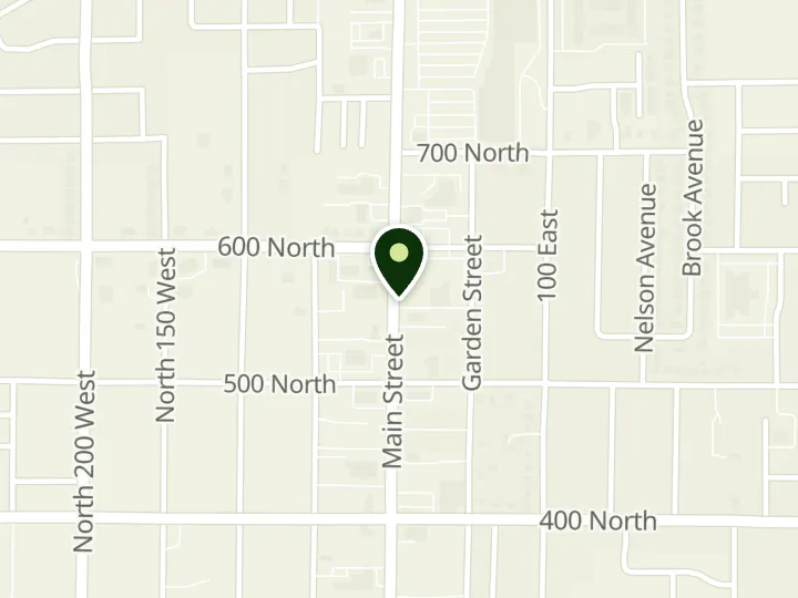 Map of the streets around Chartway Credit Union, Tooele Branch, at 562 N Main St, Tooele, UT 84074