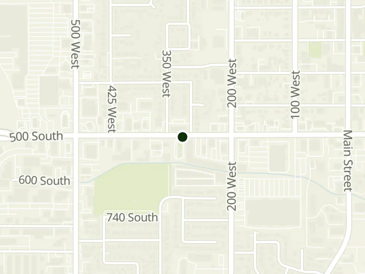 Map of Chevron Federal Credit Union's 2 branches in Utah