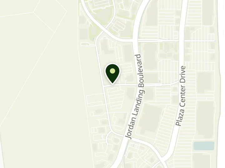 Map of the streets around Cyprus Credit Union, Jordan Landing, at 3876 W Center view Way, West Jordan, UT 84084