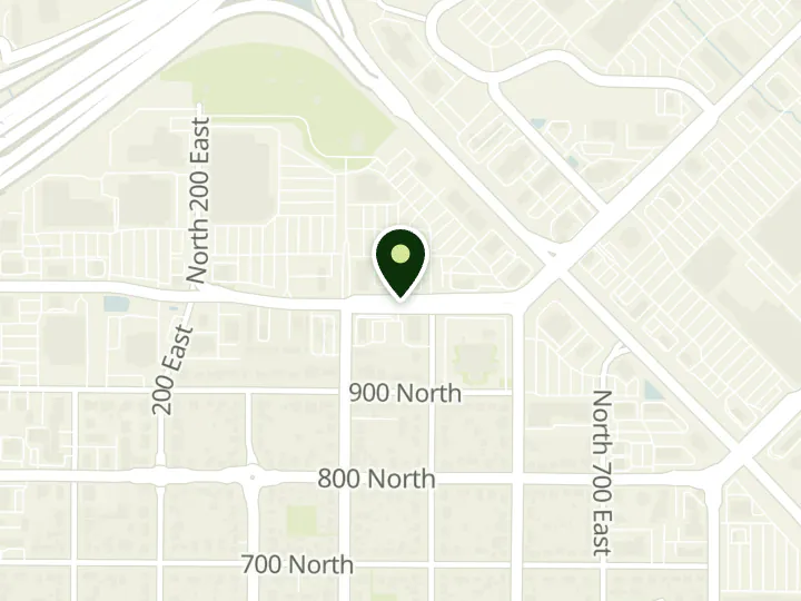 Map of the streets around Cyprus Credit Union, Spanish Fork- Nebo, at 463 E 1000 N, Spanish Fork, UT 84660