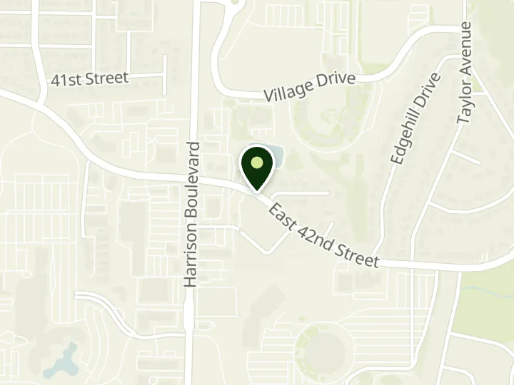 Map of the streets around Education First Credit Union, Ogden branch, at 1250 Country Hills Dr, Ogden, UT 84403