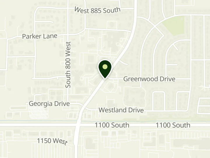 Map of the streets around Elevate Credit Union, Brigham City Branch, at 1023 Medical Dr, Brigham City, UT 84302