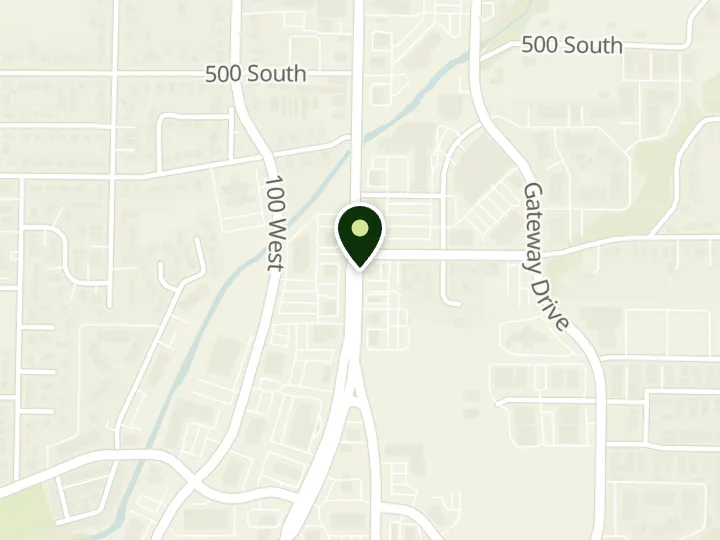 Map of the streets around Elevate Credit Union, Logan Branch, at 740 S Main St, Logan, UT 84321
