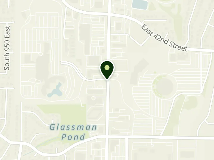 Map of the streets around Goldenwest Credit Union, McKay Dee Branch, at 4401 Harrison Blvd Suite 1402, Ogden, UT 84403