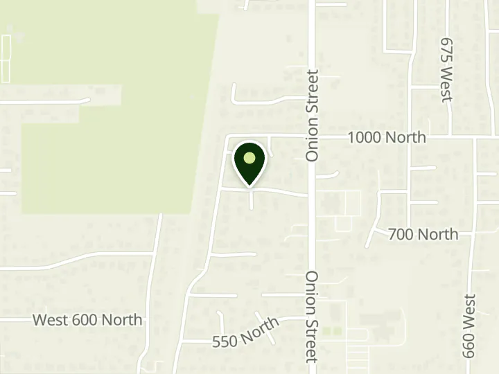 Map of the streets around HollyFrontier Employee's Credit Union, West Bountiful branch, at 876 W Heritage Point Ln, West Bountiful, UT 84087
