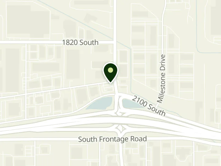 Map of the streets around LU 354 IBEW Federal Credit Union, Credit Union Office, at 3405 W 1987 S, Salt Lake City, UT 84104