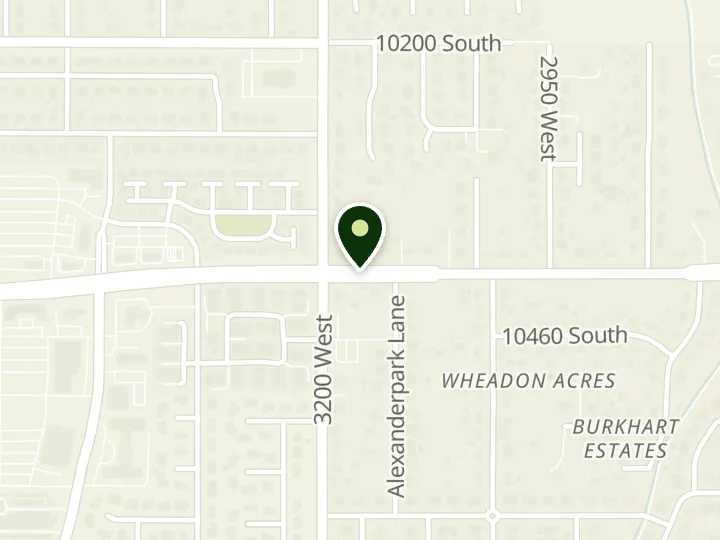 Map of the streets around Mountain America Credit Union, South Jordan: 3451 West South Jordan Parkway, at 3451 W South Jordan Pkwy, South Jordan, UT 84095