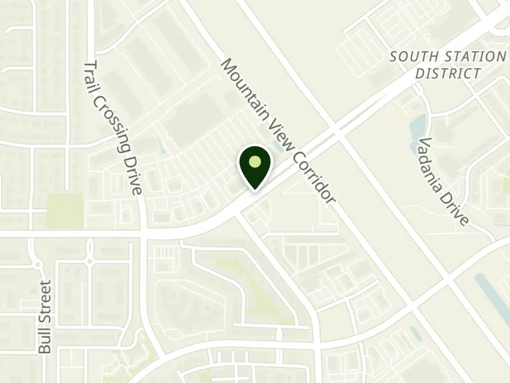 Map of the streets around Mountain America Credit Union, South Jordan: Daybreak Parkway, at 5382 W Daybreak Pkwy, South Jordan, UT 84009