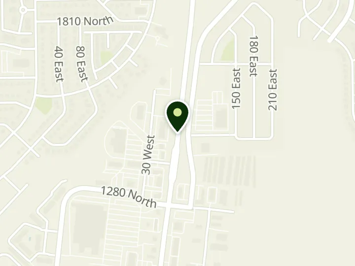 Map of the streets around Mountain America Credit Union, Tooele: Main Street, at 1475 N Main St, Tooele, UT 84074