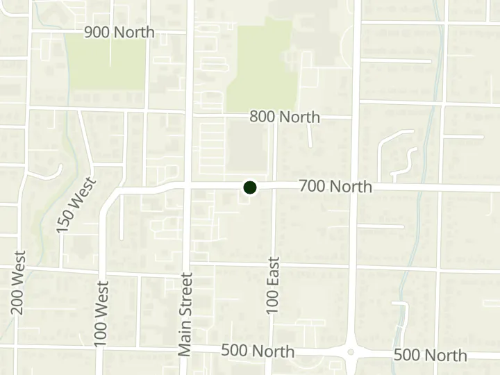 Map of New Heights Federal Credit Union's 1 branch in Utah