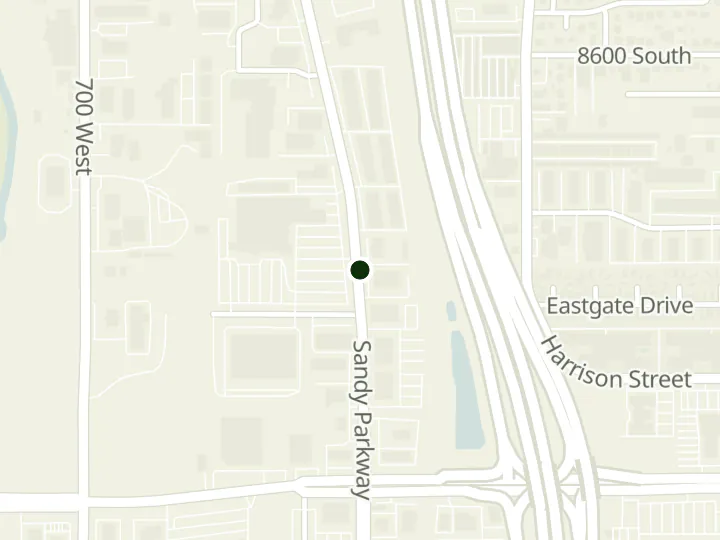 Map of OE Federal Credit Union's 1 branch in Utah
