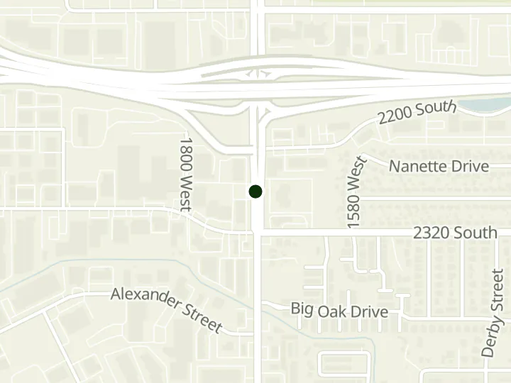 Map of P&S Credit Union's 2 branches in Utah