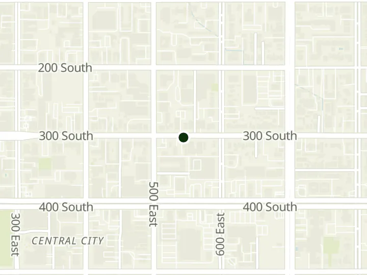 Map of Ridgeline Credit Union's 1 branch in Utah
