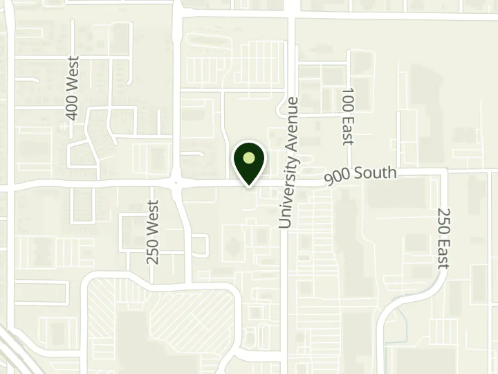 Map of the streets around Security Service Federal Credit Union, Provo Branch, at 109 W 920 S, Provo, UT 84601