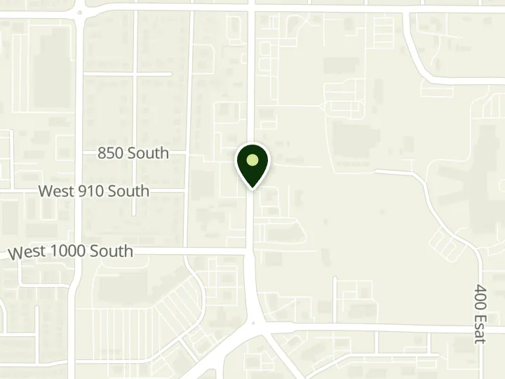 Map of the streets around Utah Community Credit Union, Heber City Branch, at 875 S Main St, Heber City, UT 84032