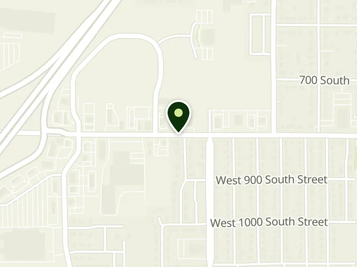 Map of the streets around Utah Community Credit Union, Payson, at 1012 W 800 S, Payson, UT 84651