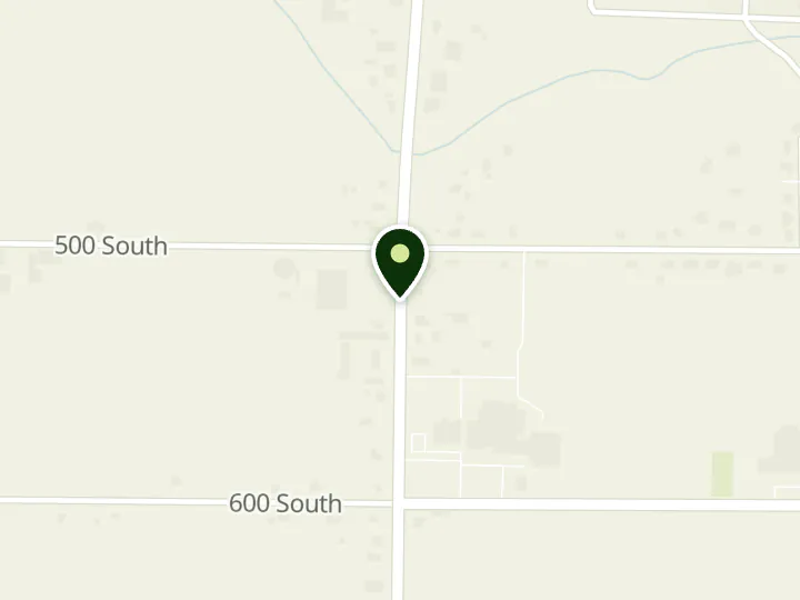 Map of the streets around Utah Heritage Credit Union, Gunnison, at 520 S Main St, Gunnison, UT 84634