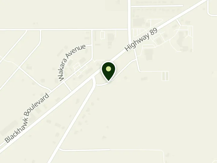 Map of the streets around Utah Heritage Credit Union, Mt. Pleasant, at 570 W Horseshoe Mountain Ln, Mount Pleasant, UT 84647