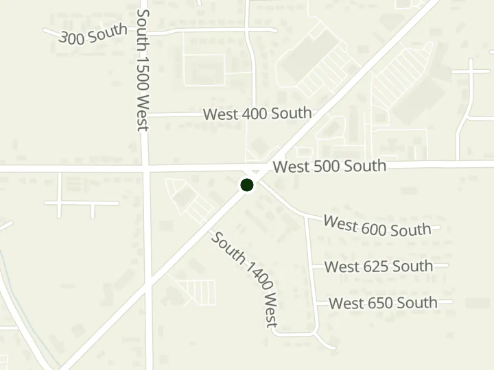 Map of Valley Wide Federal Credit Union's 1 branch in Utah